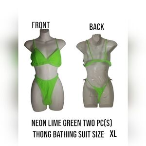 Neon Green Bikini Set
